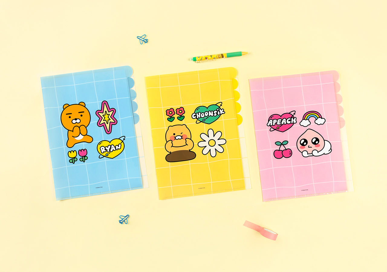 5 Chunsik Stationery - Korean kawaii Kakao Friends | Koolseoul