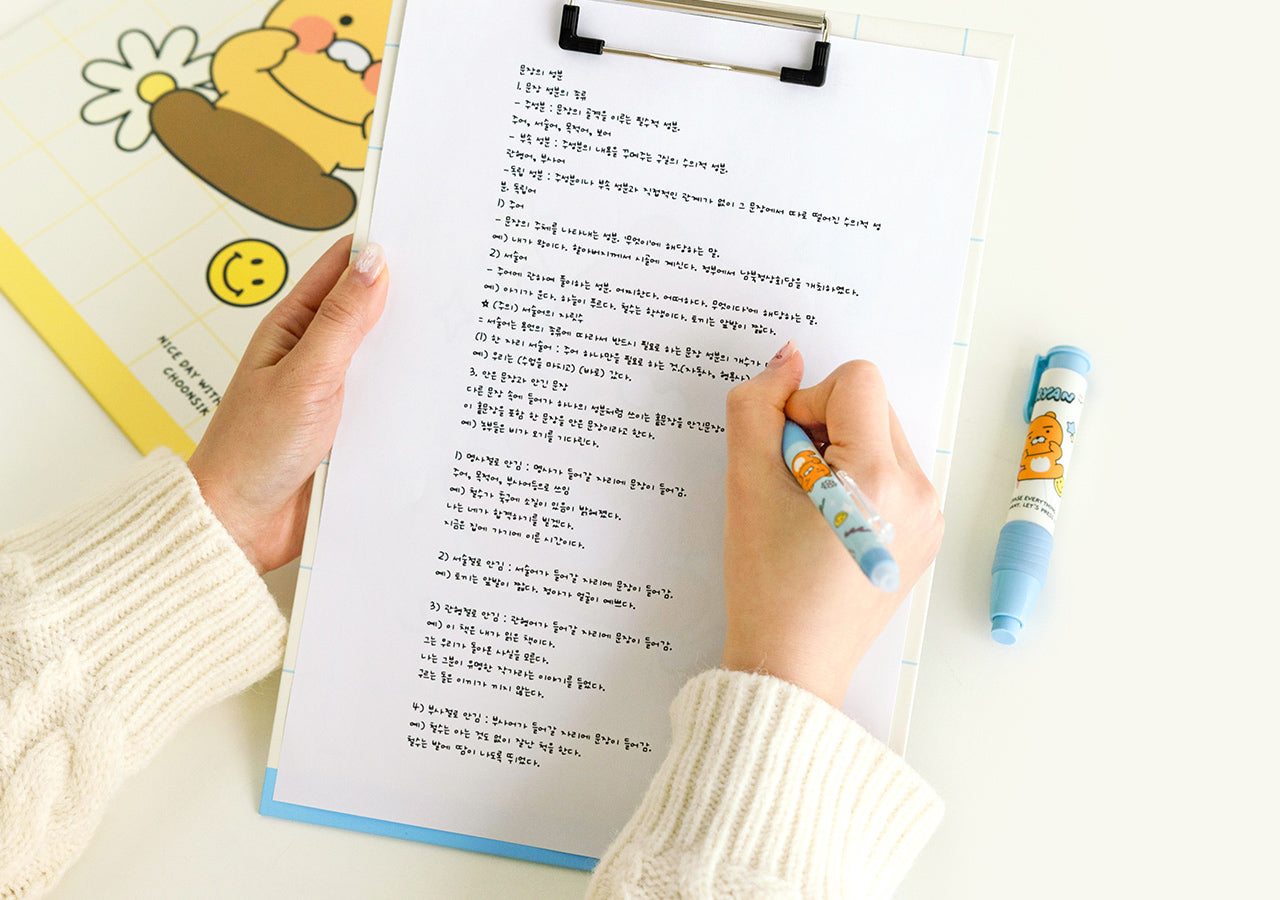 Kakao Friends Apeach Clipboard