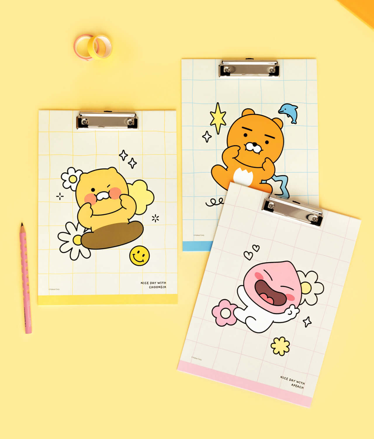 Kakao Friends Apeach Clipboard