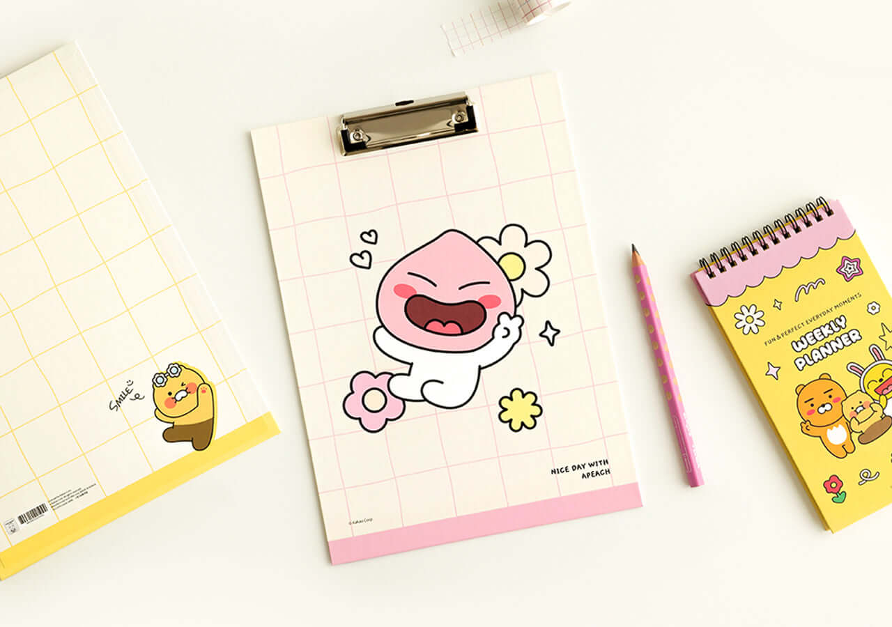 Kakao Friends Apeach Clipboard