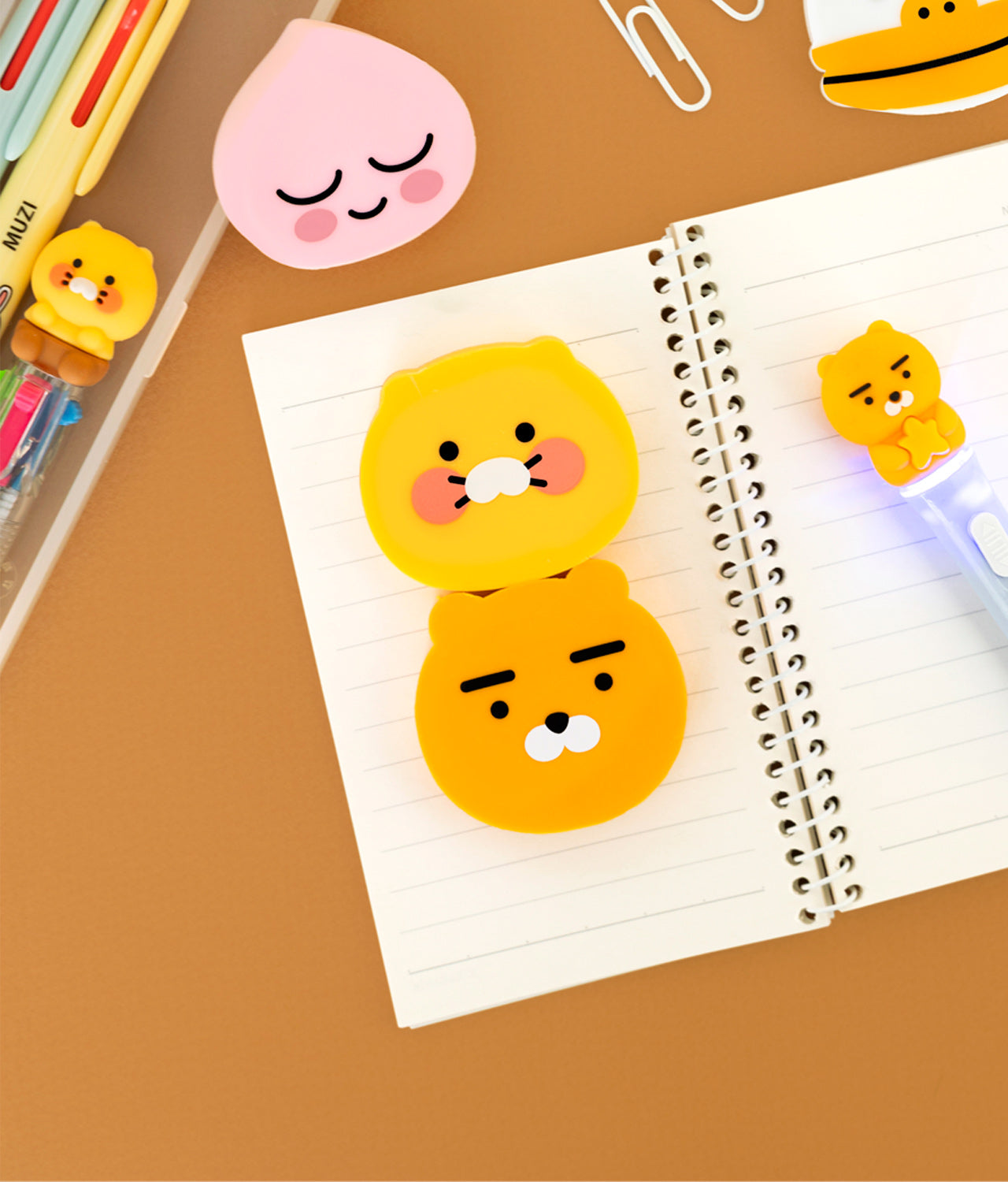 Chunsik Eraser Stationery - Official Kakao Friends merchandise | Koolseoul