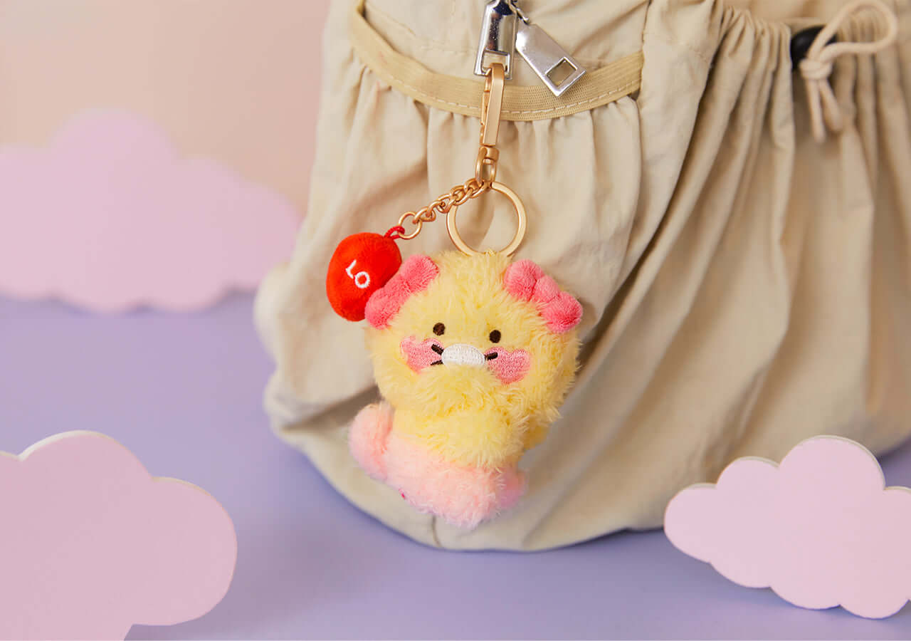 Kakao Friends Chunsik Plush Keyring Set