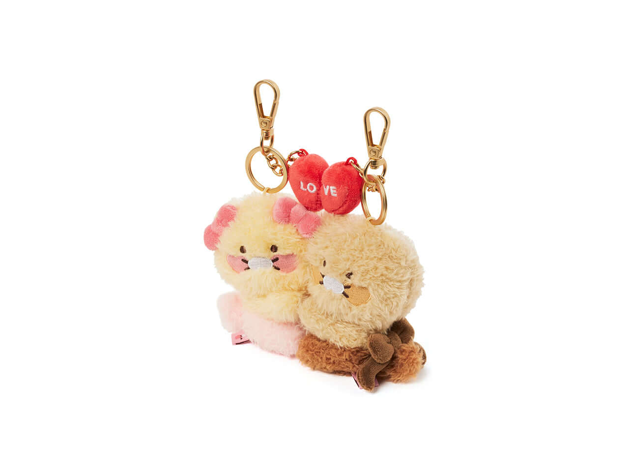 Kakao Friends Chunsik Plush Keyring Set