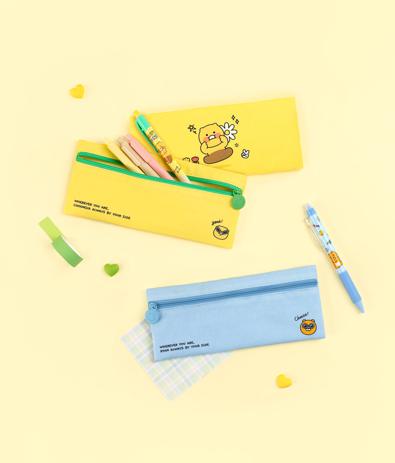 Pencil Case Chunsik Stationery - Official Kakao Friends merchandise | Koolseoul