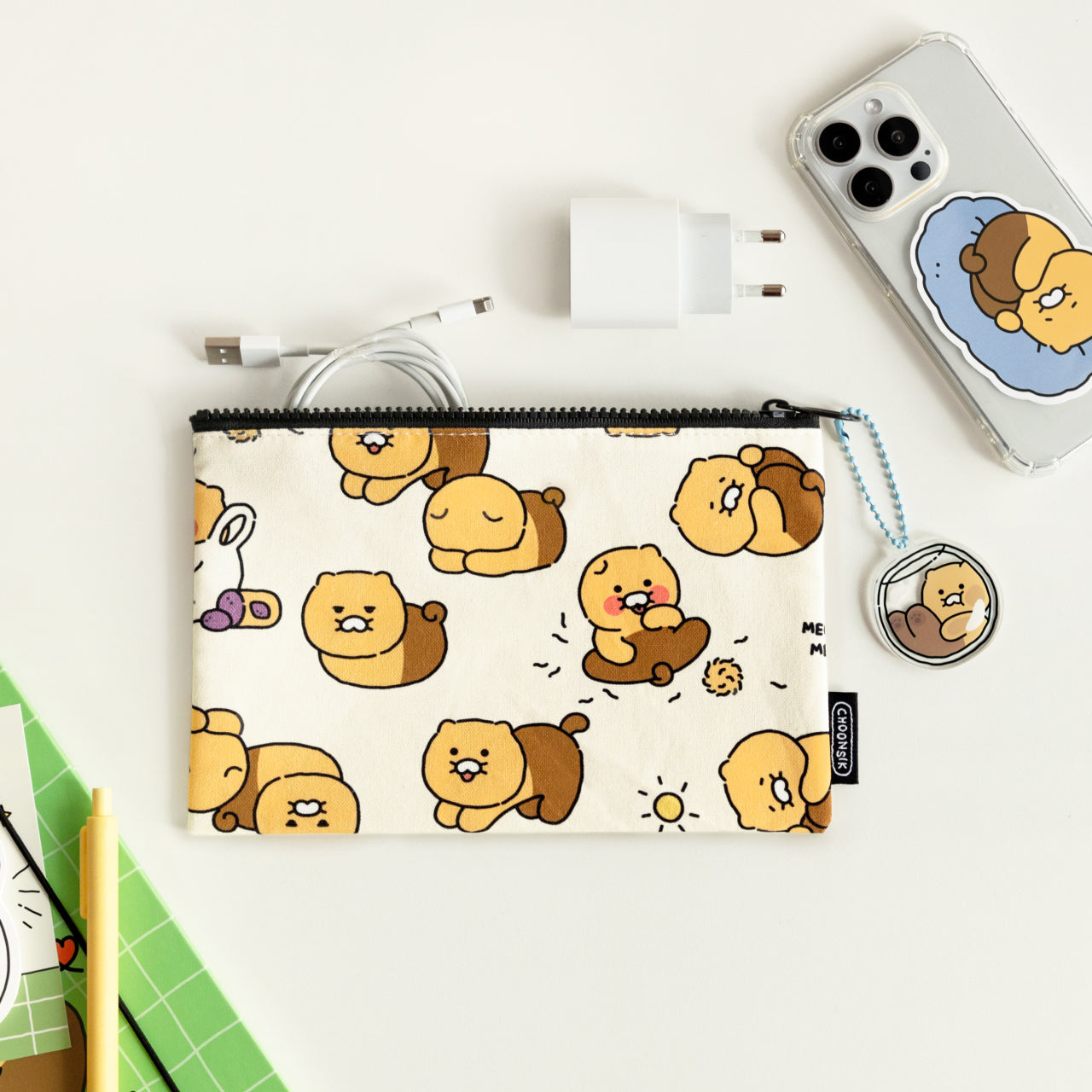 Chunsik Pouch M - Official Kakao Friends merchandise | Koolseoul