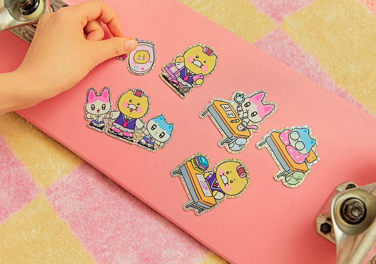 Sticker(Blue) Friends - Authentic Kakao Friends from Korea | Koolseoul