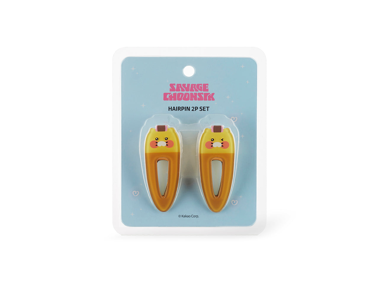 Epingle Cheveux 2P Set Chunsik - Official Kakao Friends merchandise | Koolseoul