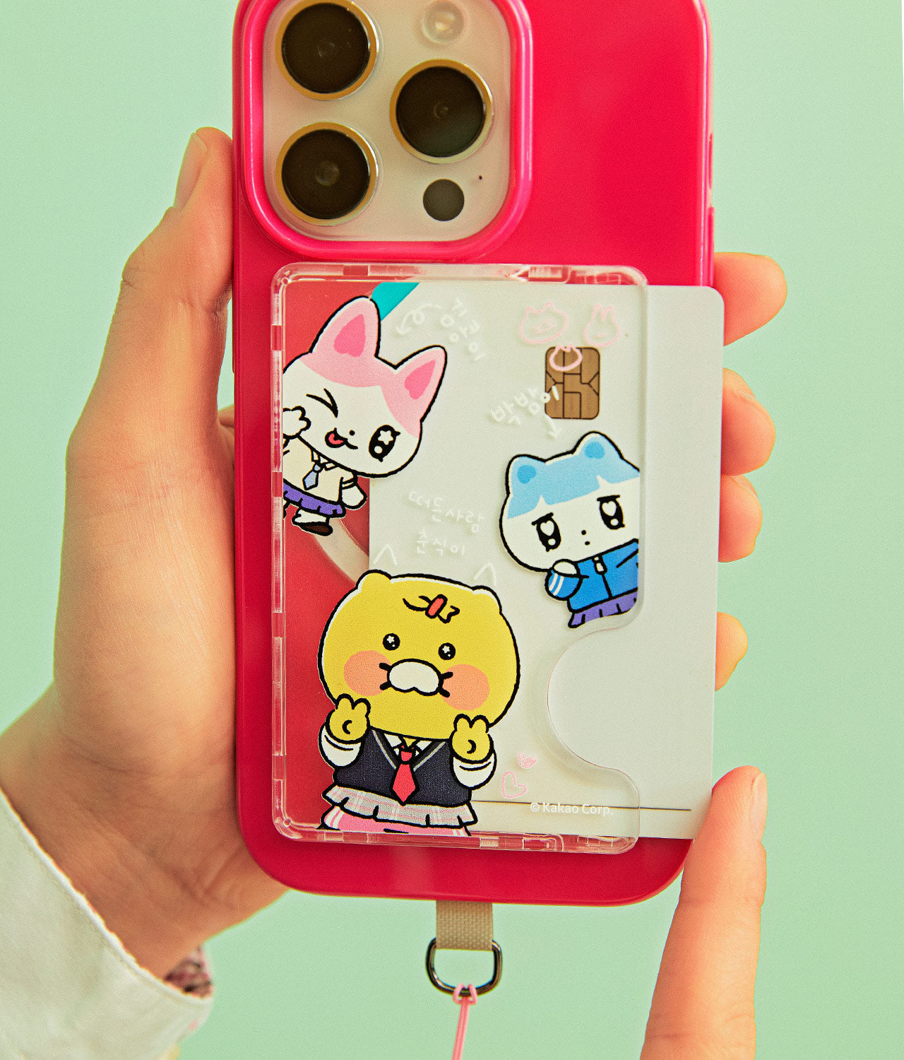 Card Friends Coque Telephone - Official Kakao Friends merchandise | Koolseoul