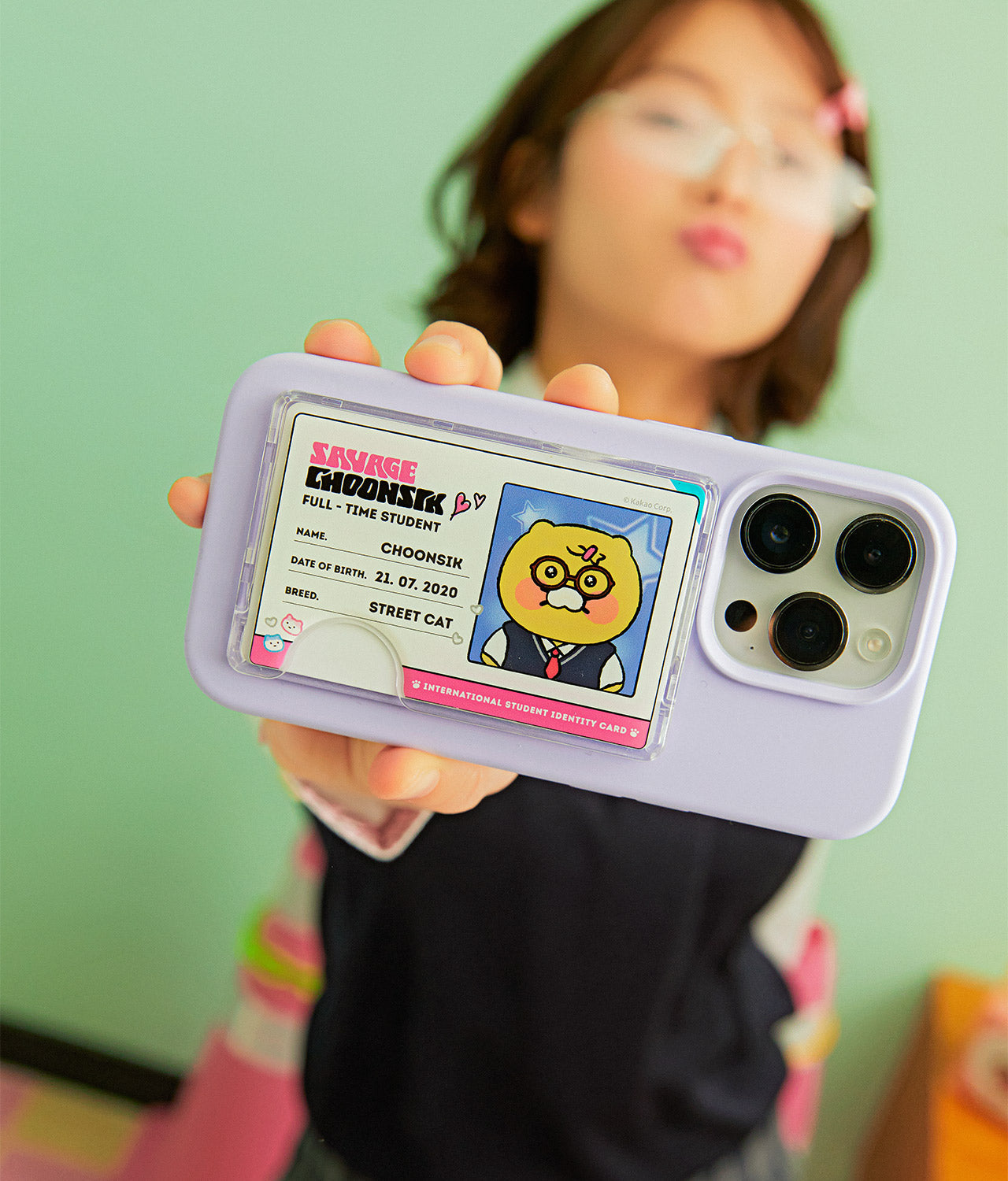 Card Chunsik Coque Telephone - Korean kawaii Kakao Friends | Koolseoul