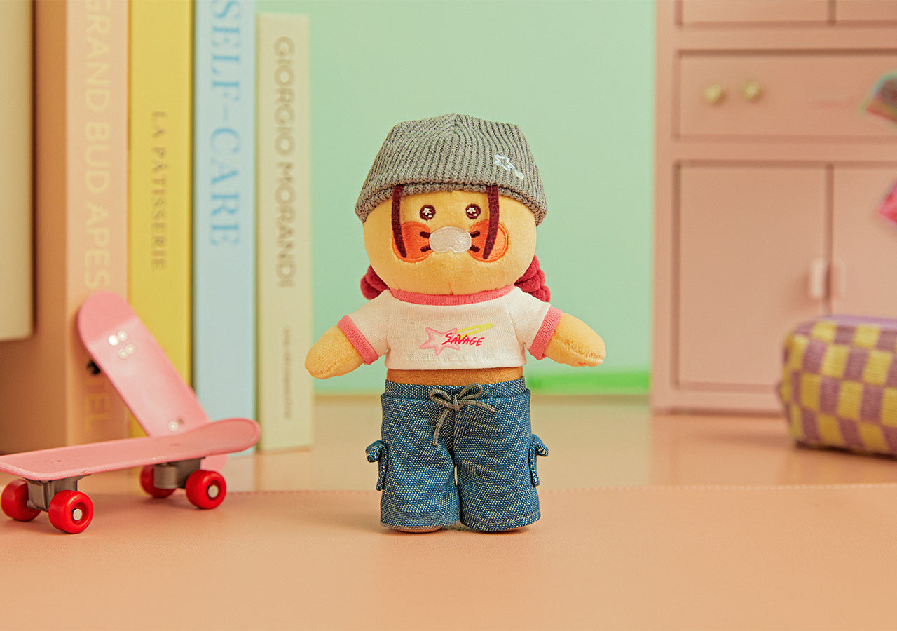 Kakao Friends Chunsik Beanie Keyring