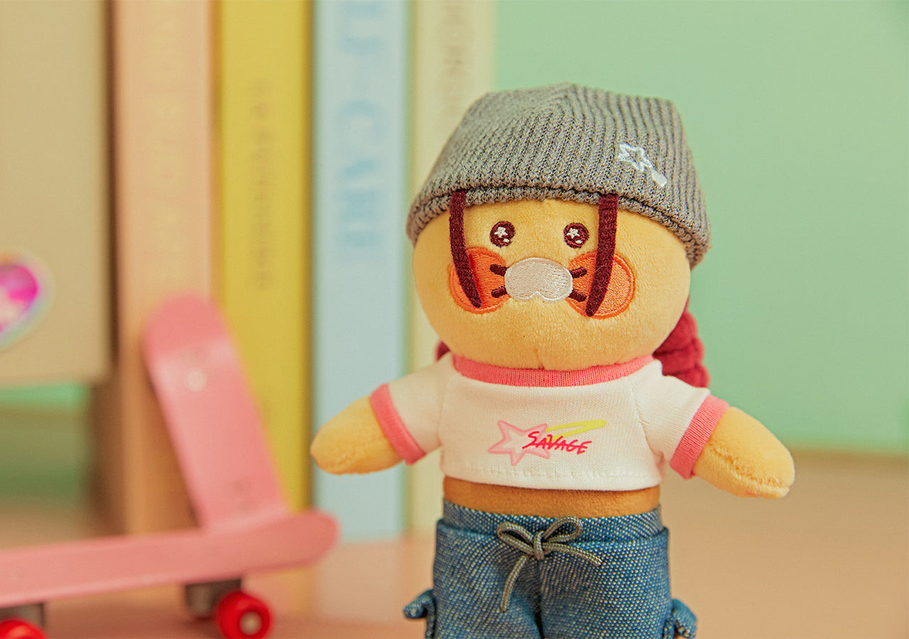 Kakao Friends Chunsik Beanie Keyring