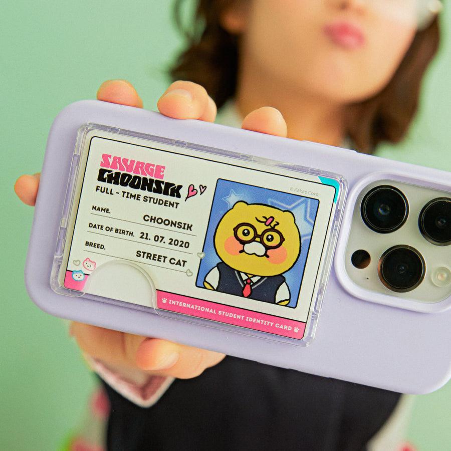 Kakao Friends - Card Chunsik Coque Telephone