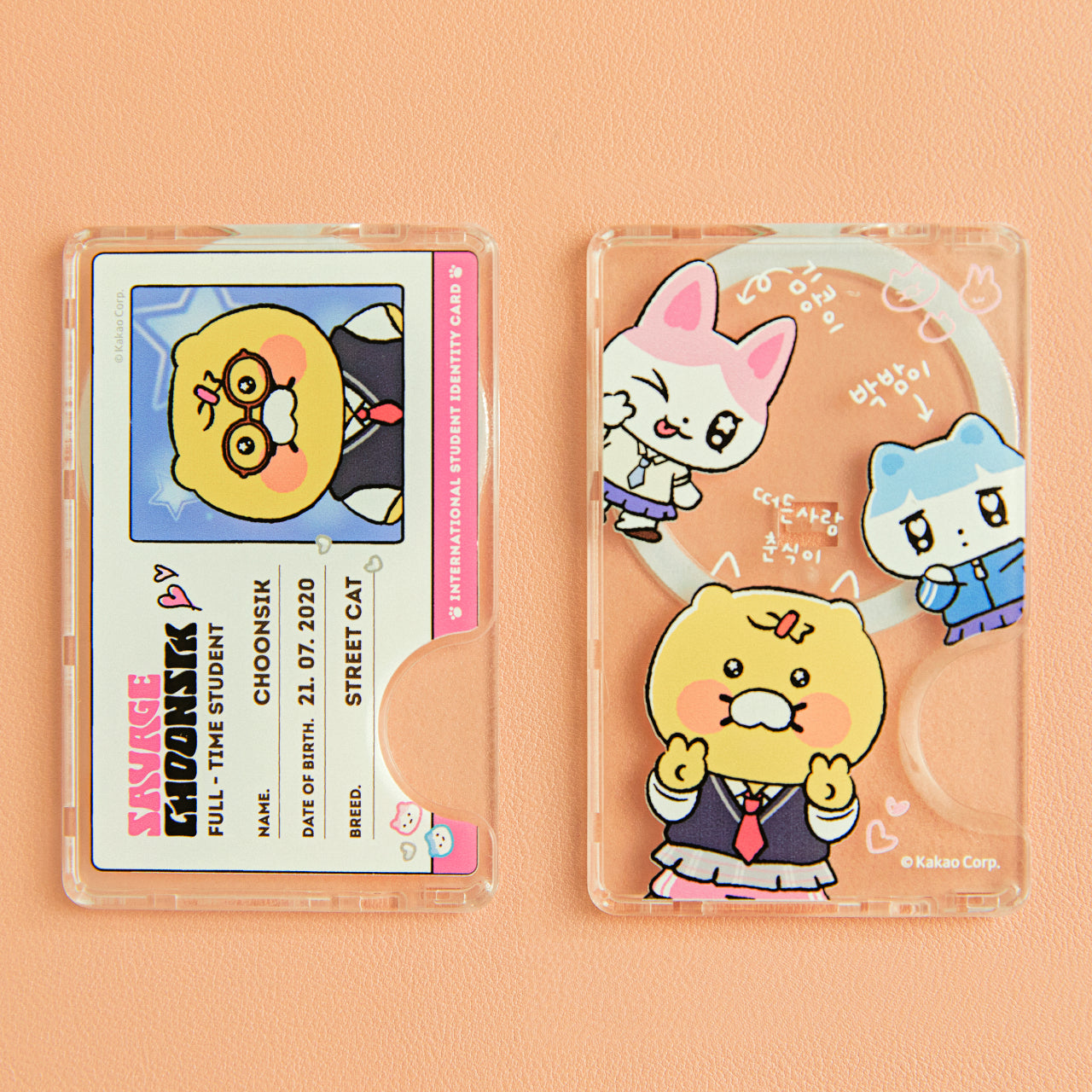Card Chunsik Coque Telephone - Authentic Kakao Friends from Korea | Koolseoul