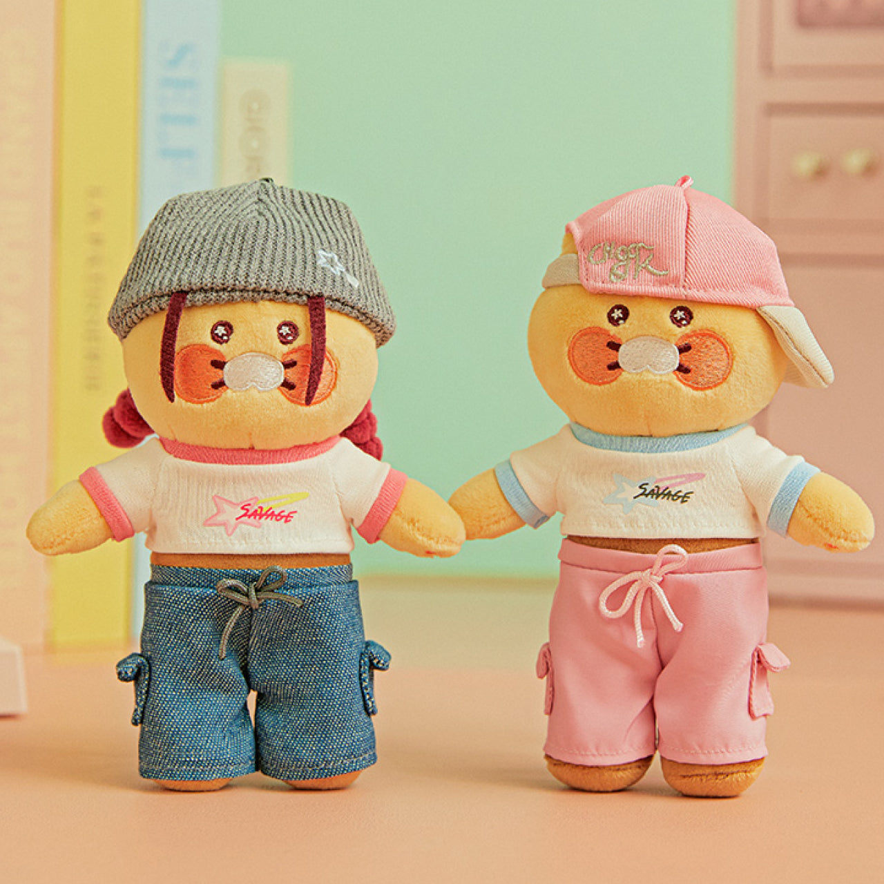 Kakao Friends Chunsik Beanie Keyring