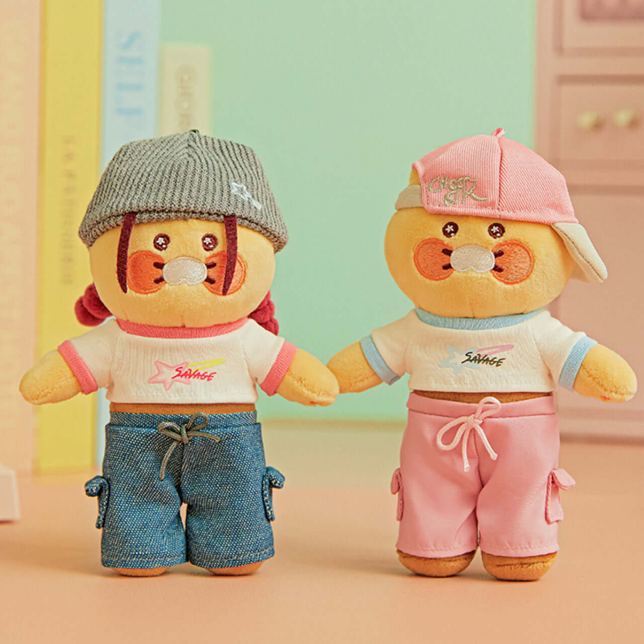 Kakao Friends Chunsik Beanie Keyring