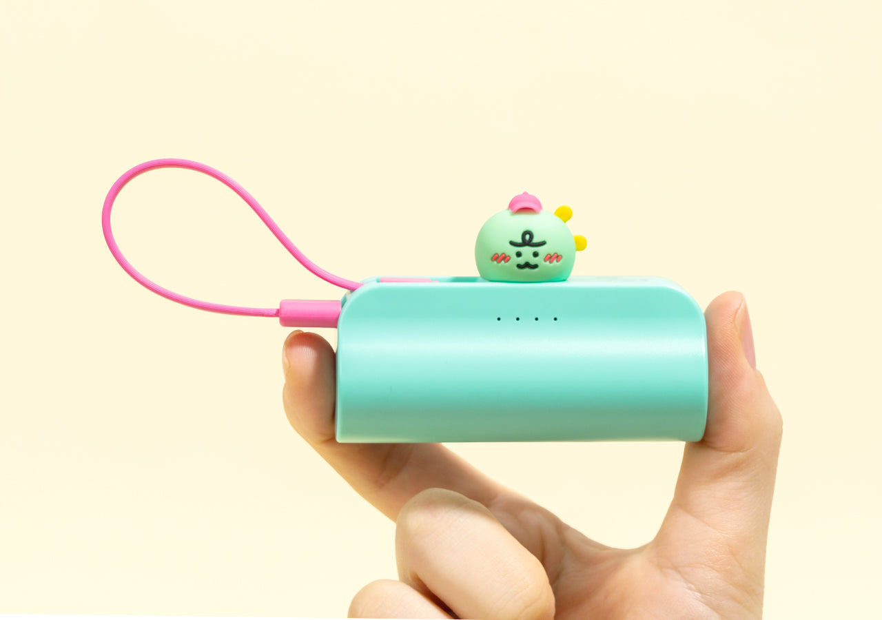 Cap Power Bank Jordy Mint - Korean kawaii Kakao Friends | Koolseoul