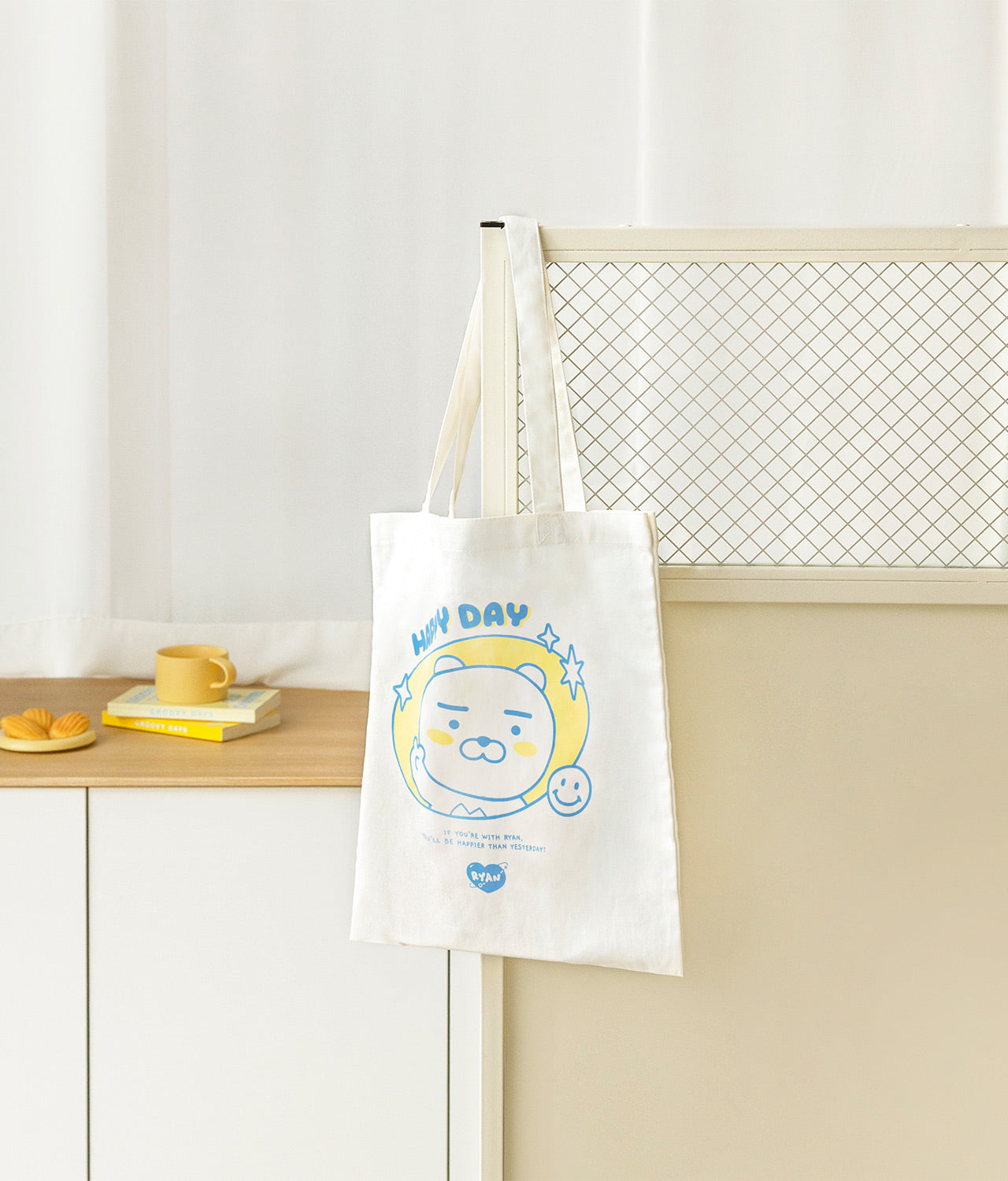 Eco Bag Ryan - Authentic Kakao Friends from Korea | Koolseoul