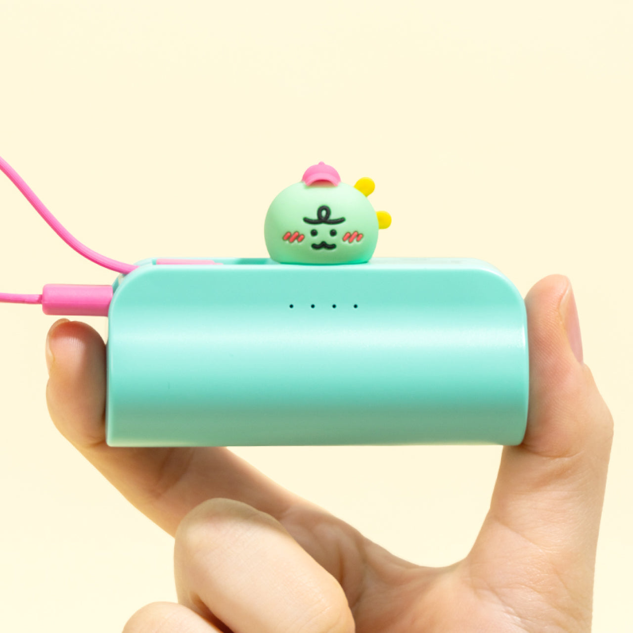 Cap Power Bank Jordy Mint - Official Kakao Friends merchandise | Koolseoul
