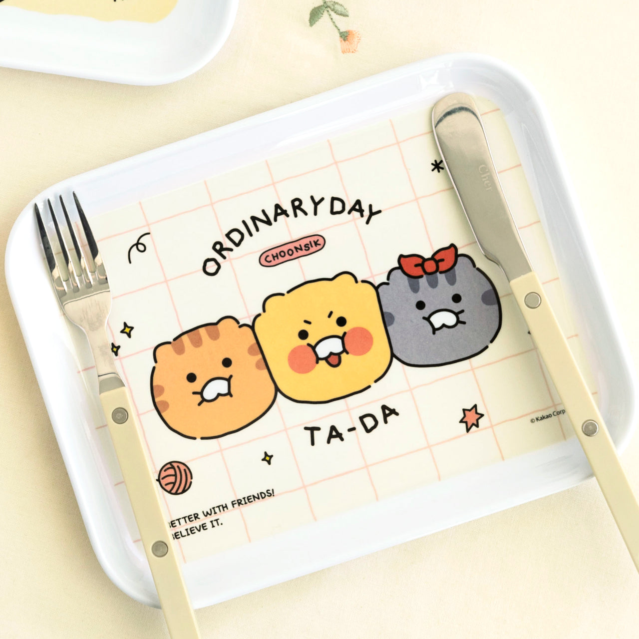 Chunsik Friends Tableware - Official Kakao Friends merchandise | Koolseoul