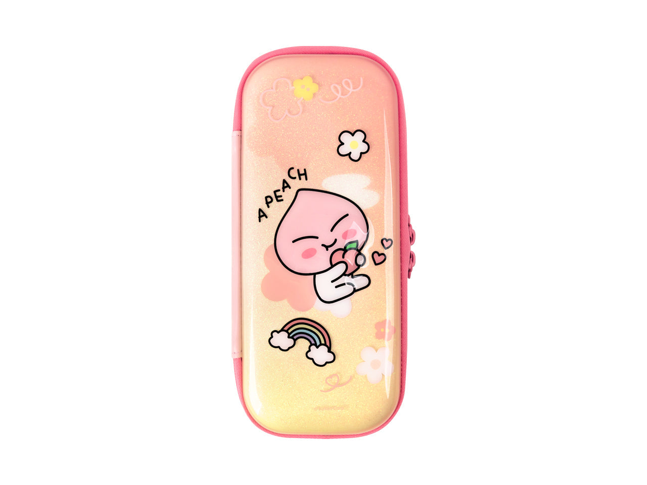 EVA Pencil Case Apeach Stationery - Authentic Kakao Friends from Korea | Koolseoul