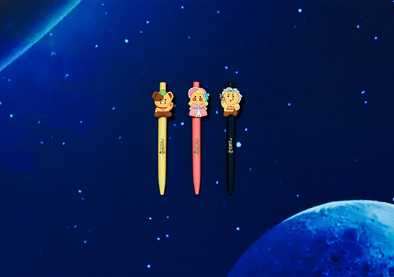 Set(3P) Chunsik Pen - Authentic Kakao Friends from Korea | Koolseoul