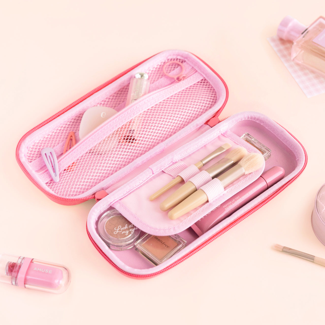 EVA Pencil Case Apeach Stationery - Official Kakao Friends merchandise | Koolseoul