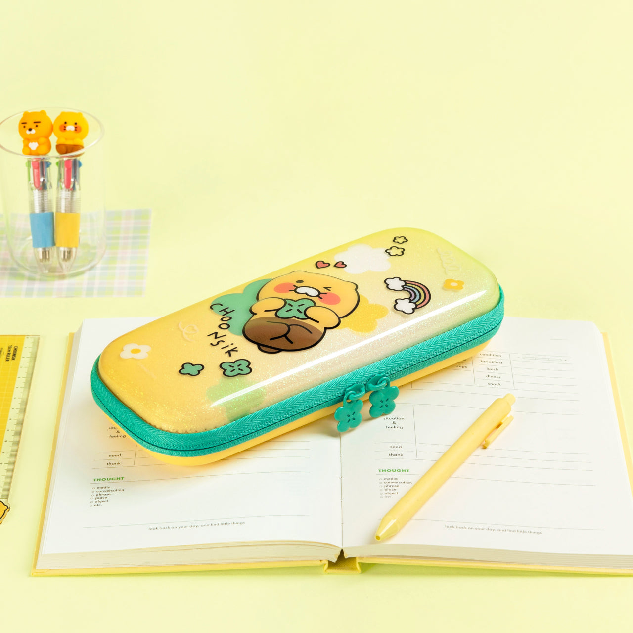 EVA Pencil Case Chunsik Stationery - Official Kakao Friends merchandise | Koolseoul