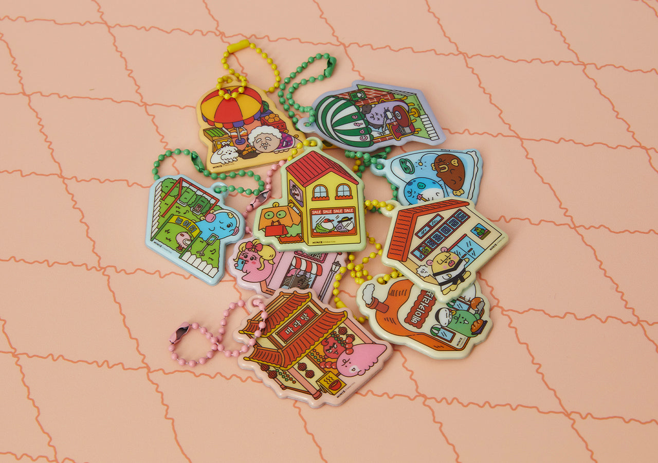 Keychain(9 1) - Official Kakao Friends merchandise | Koolseoul