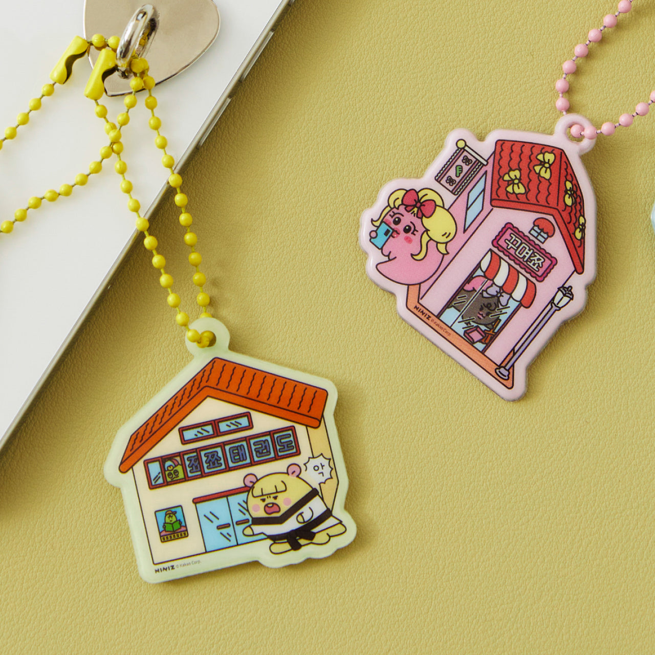 Keychain(9 1) - Authentic Kakao Friends from Korea | Koolseoul