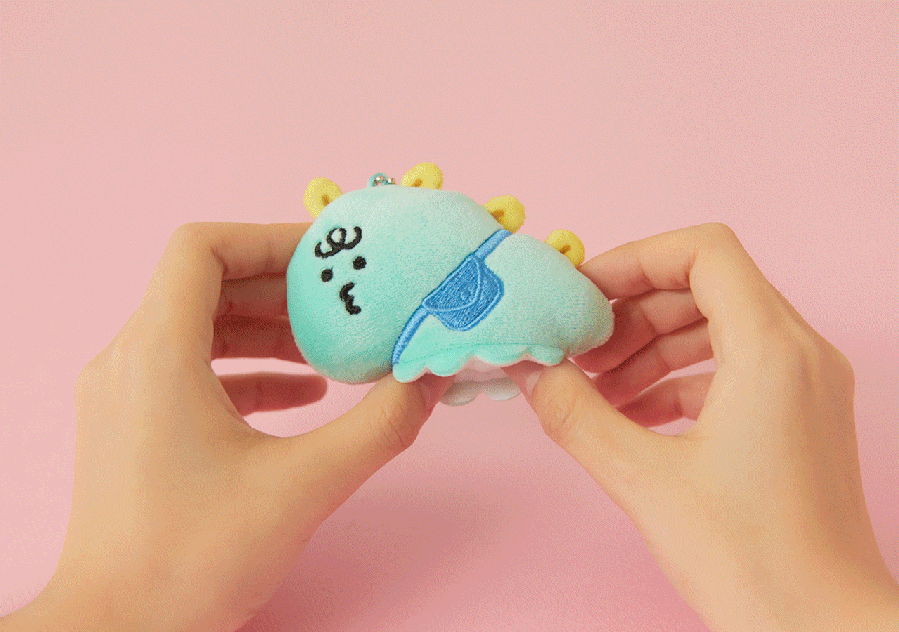Keychain Plush Jordy - Korean kawaii Kakao Friends | Koolseoul