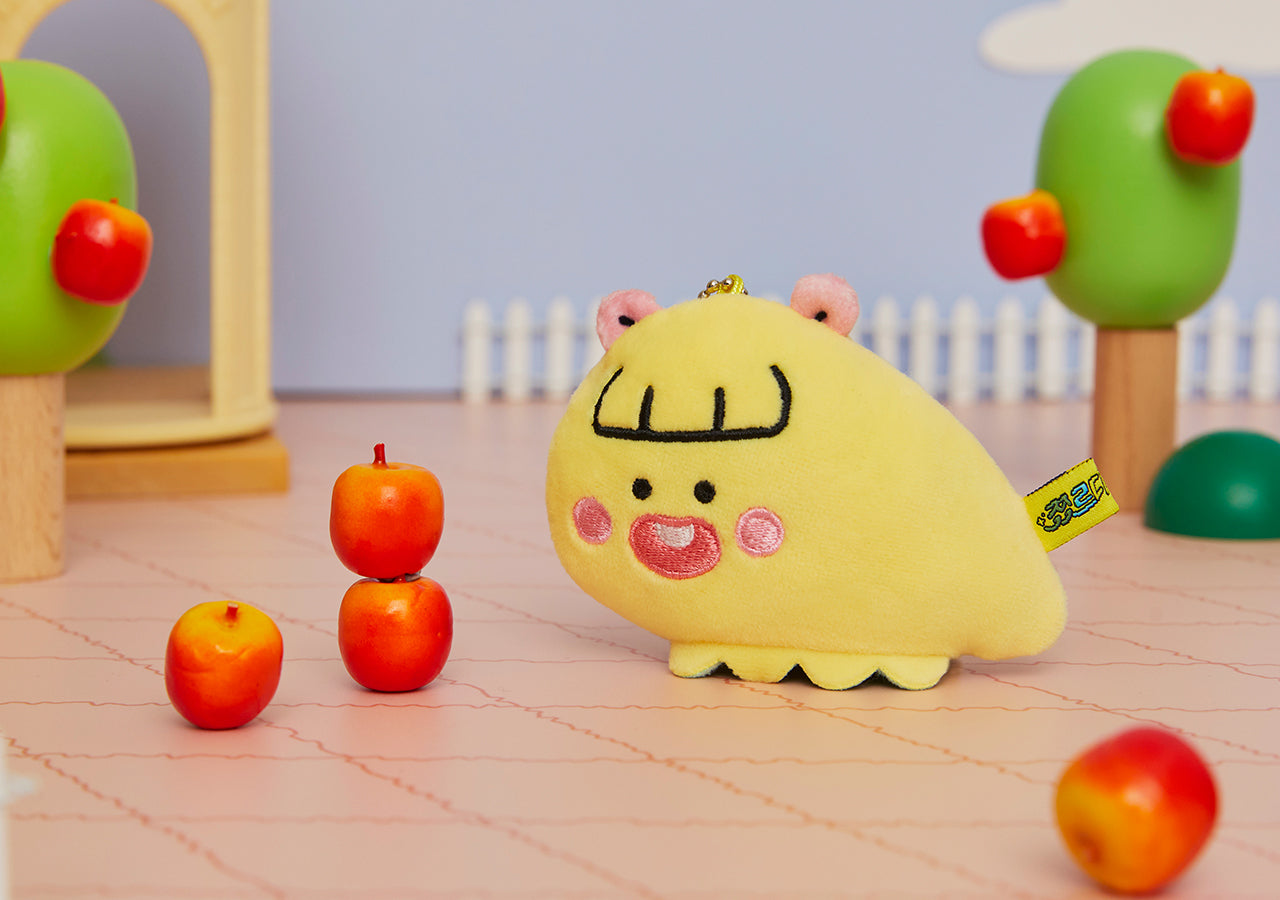 Keychain Plush Jordy - Official Kakao Friends merchandise | Koolseoul