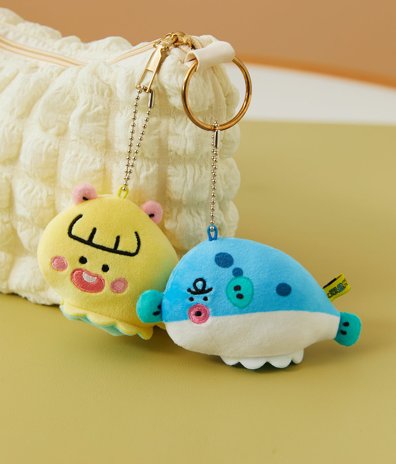 Keychain Plush Jordy - Official Kakao Friends merchandise | Koolseoul