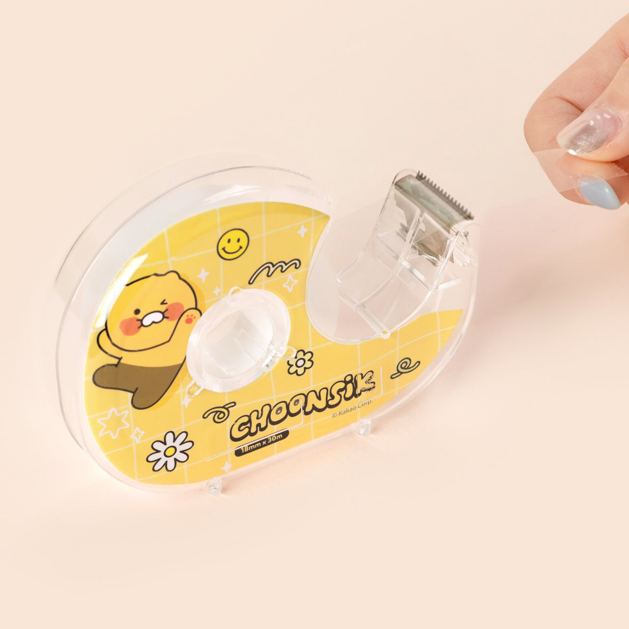 Clear Ruban Adhesif Chunsik Sticker - Korean kawaii Kakao Friends | Koolseoul