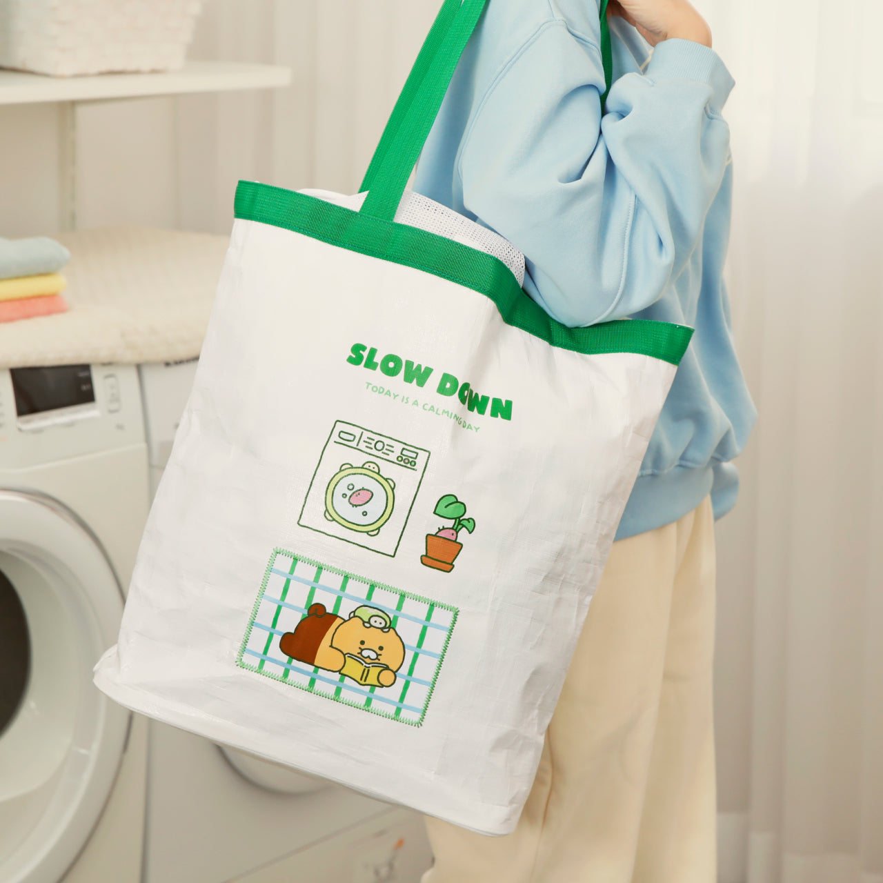 Chunsik Eco Bag - Korean kawaii Kakao Friends | Koolseoul