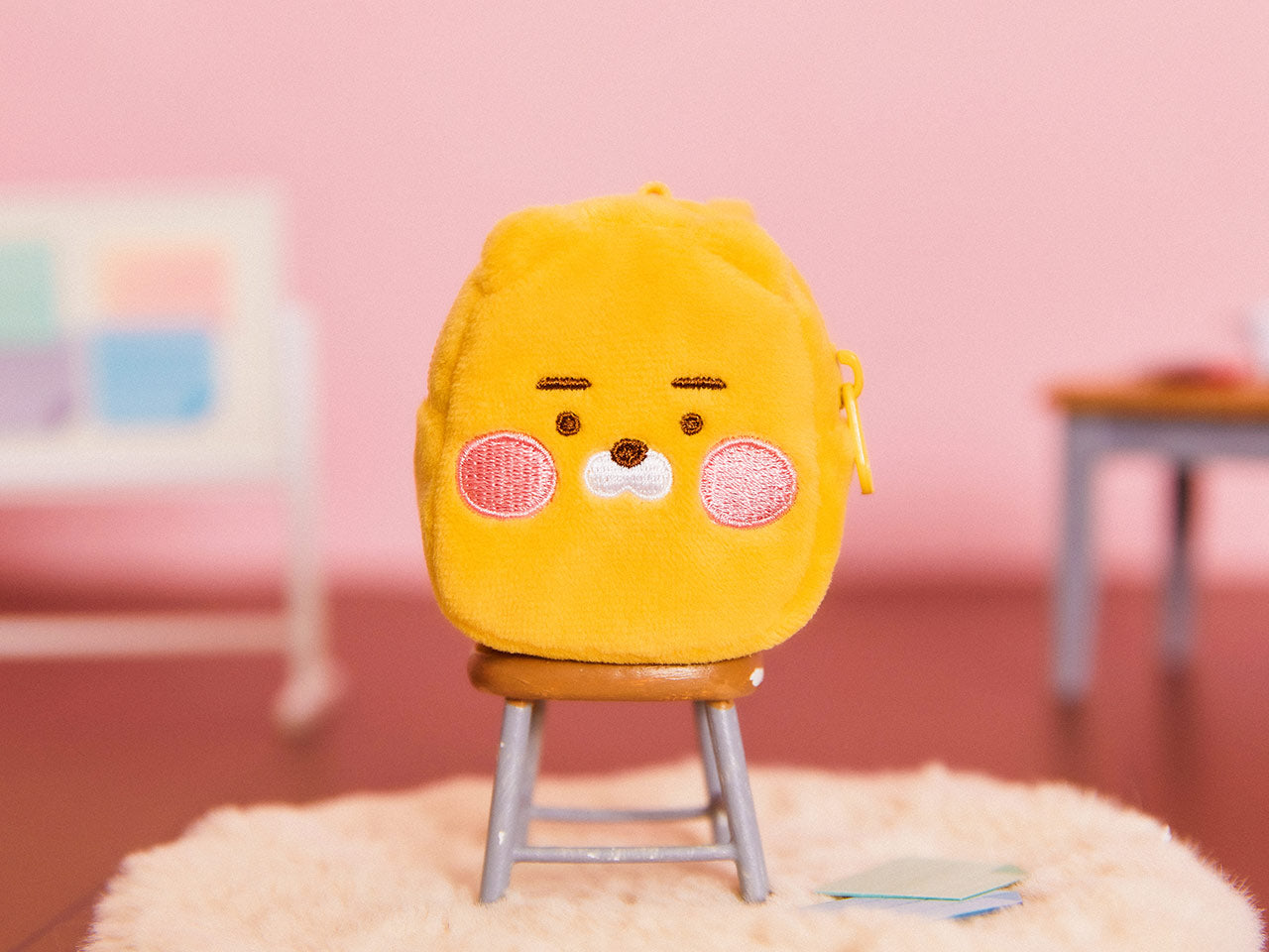 (OOTD) Plush Ryan Backpack - Official Kakao Friends merchandise | Koolseoul