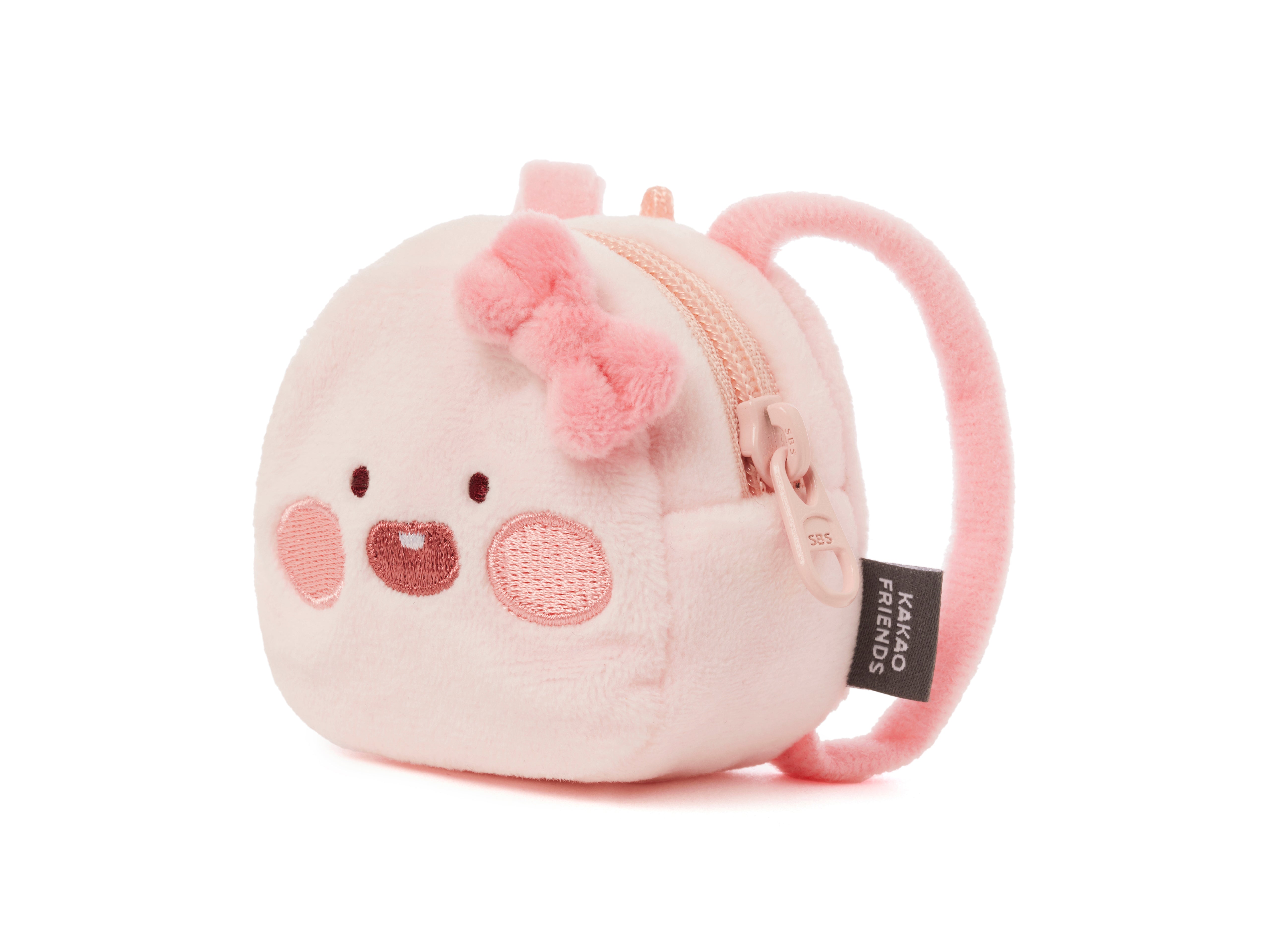 (OOTD) Plush Apeach Backpack - Korean kawaii Kakao Friends | Koolseoul