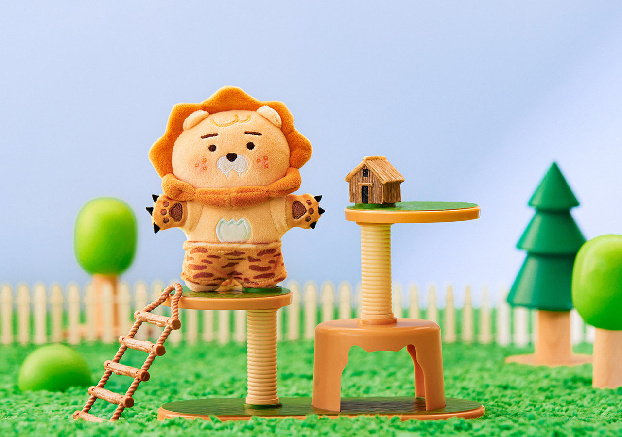FRIENDZOO Keychain Plush Little Ryan - Official Kakao Friends merchandise | Koolseoul