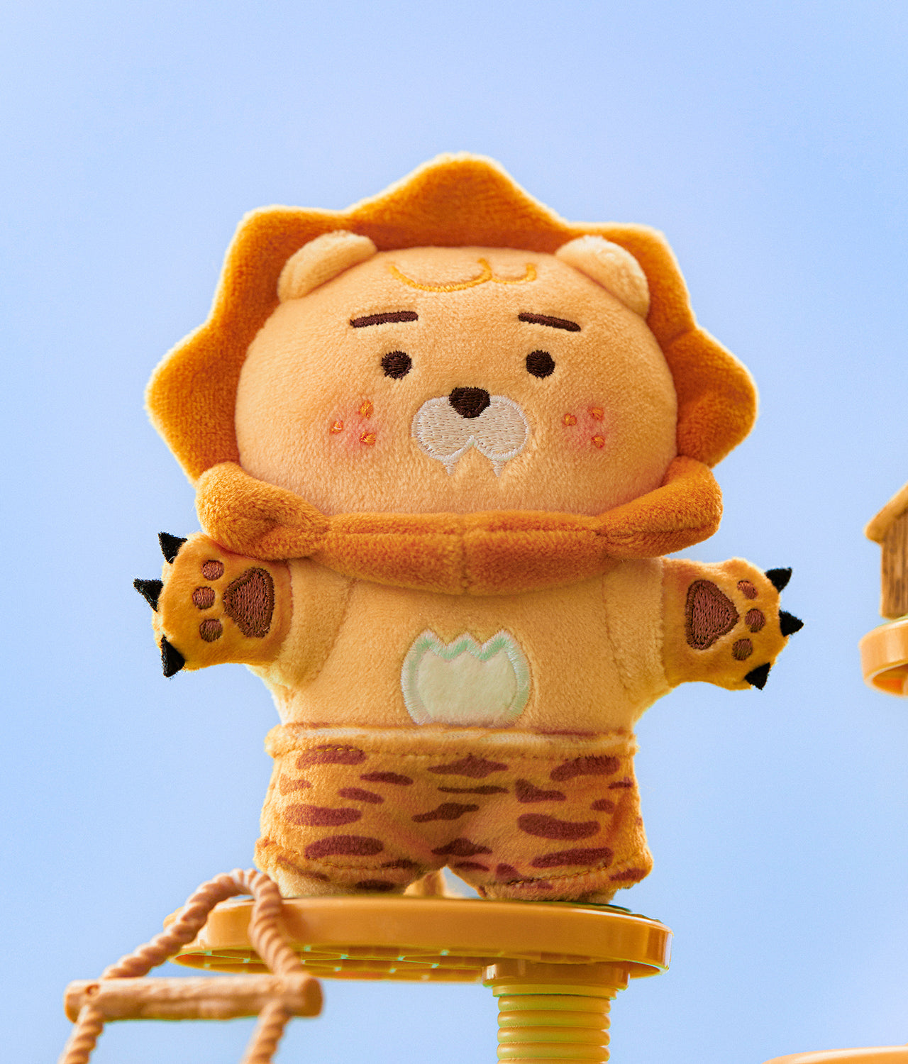FRIENDZOO Keychain Plush Little Ryan - Korean kawaii Kakao Friends | Koolseoul