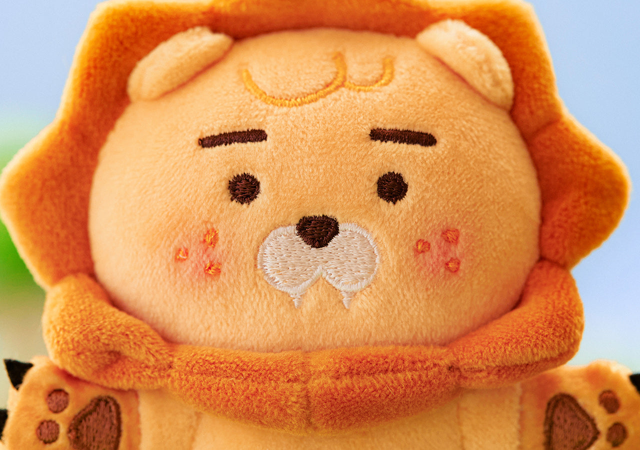 FRIENDZOO Keychain Plush Little Ryan - Official Kakao Friends merchandise | Koolseoul