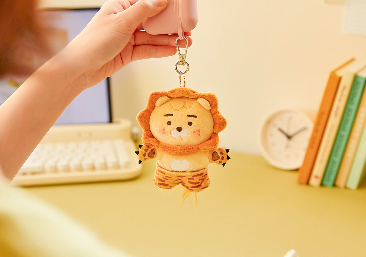 FRIENDZOO Keychain Plush Little Ryan - Authentic Kakao Friends from Korea | Koolseoul