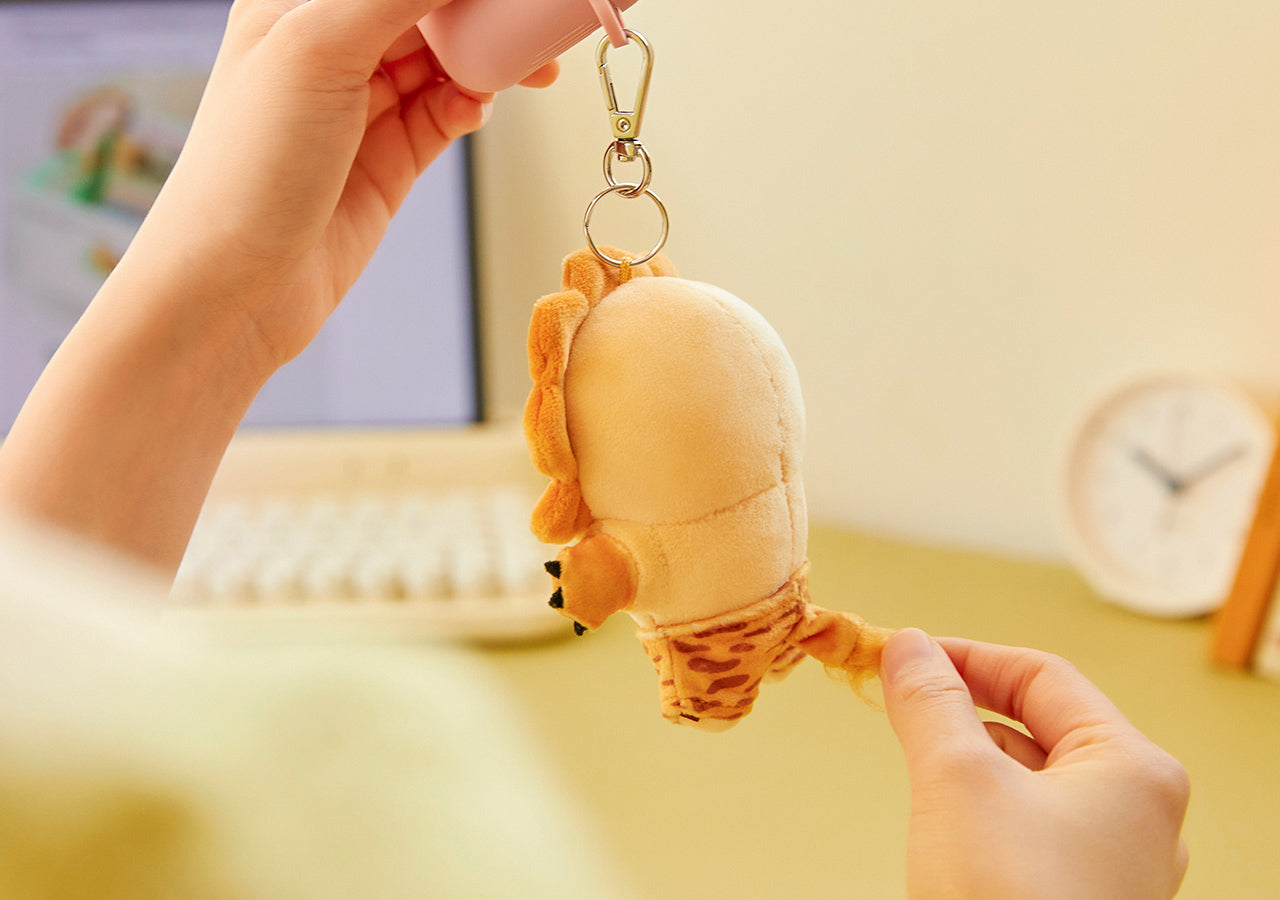 FRIENDZOO Keychain Plush Little Ryan - Authentic Kakao Friends from Korea | Koolseoul