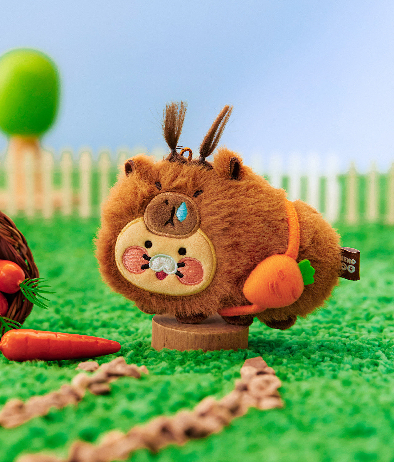 FRIENDZOO Keychain Plush Chunsik - Official Kakao Friends merchandise | Koolseoul