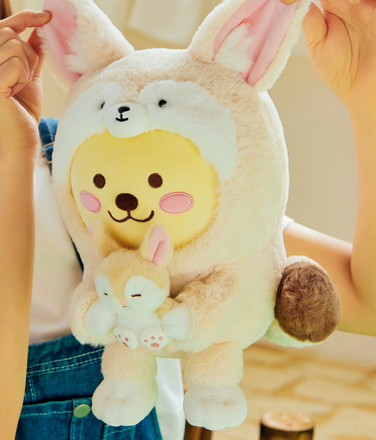 FRIENDZOO Plush Muzi - Authentic Kakao Friends from Korea | Koolseoul