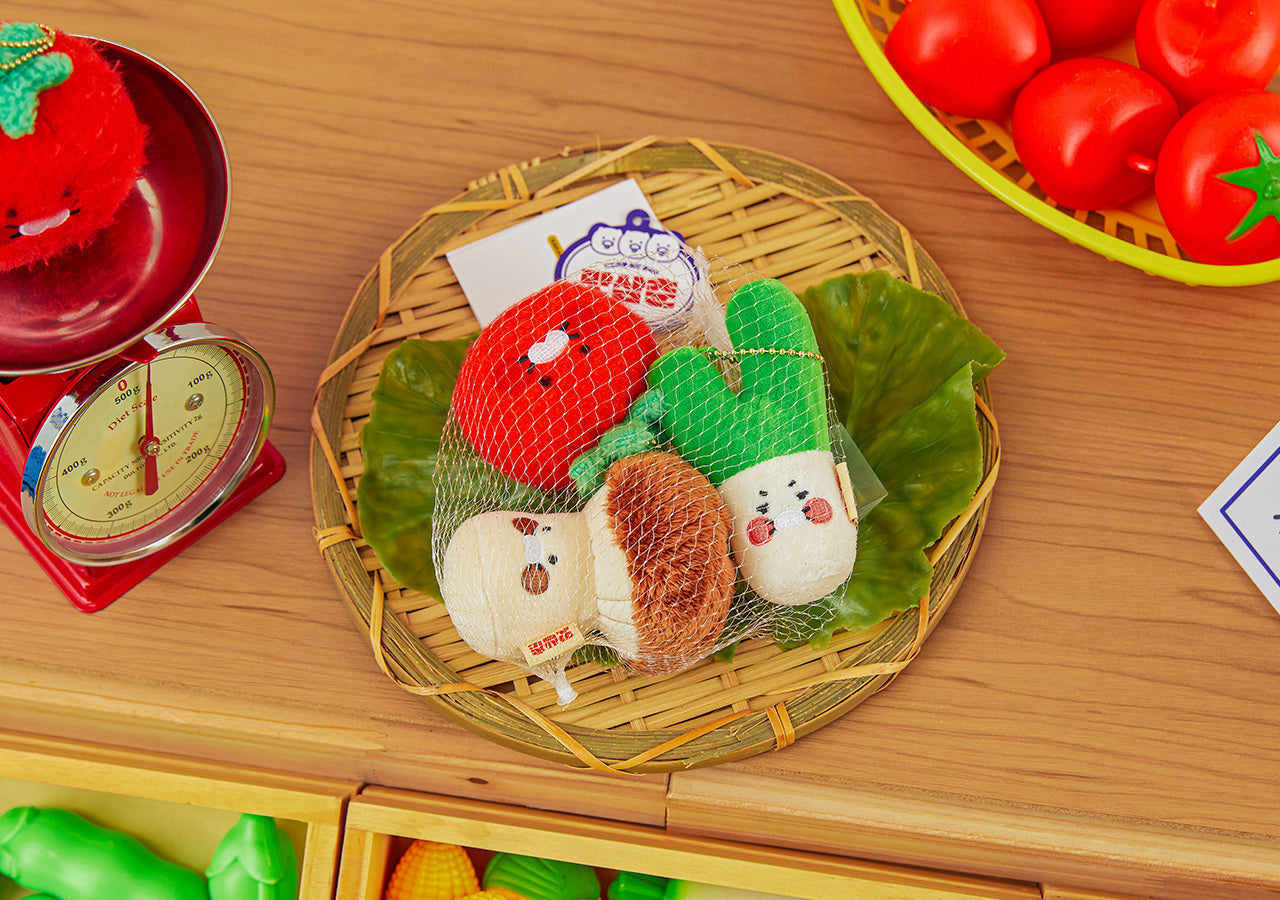 Keychain Plush Set Chunsik - Official Kakao Friends merchandise | Koolseoul