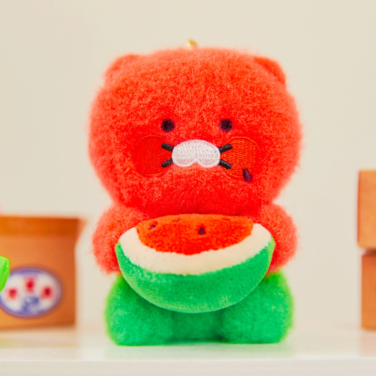 Keychain Plush Chunsik - Authentic Kakao Friends from Korea | Koolseoul