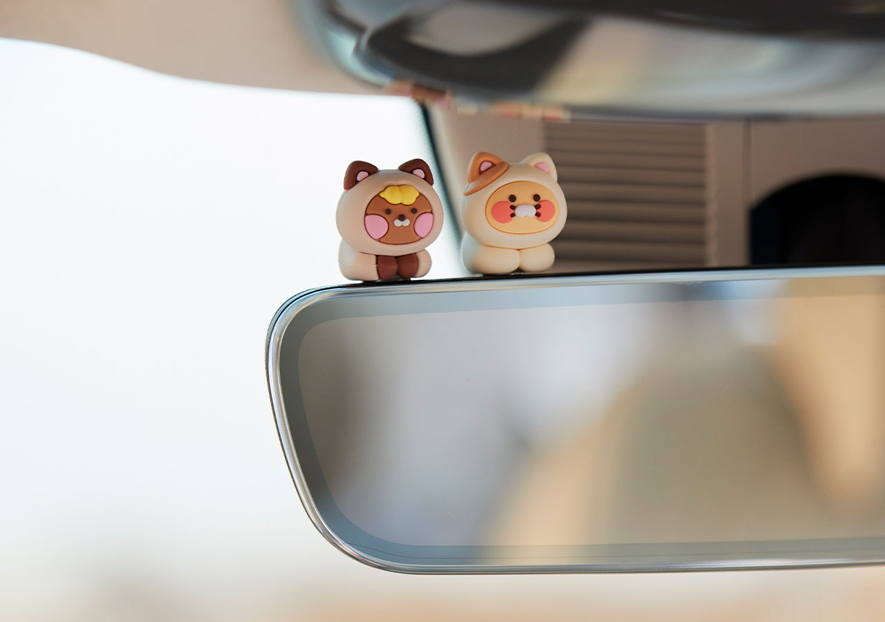 Car Mini Figurine Set - Authentic Kakao Friends from Korea | Koolseoul