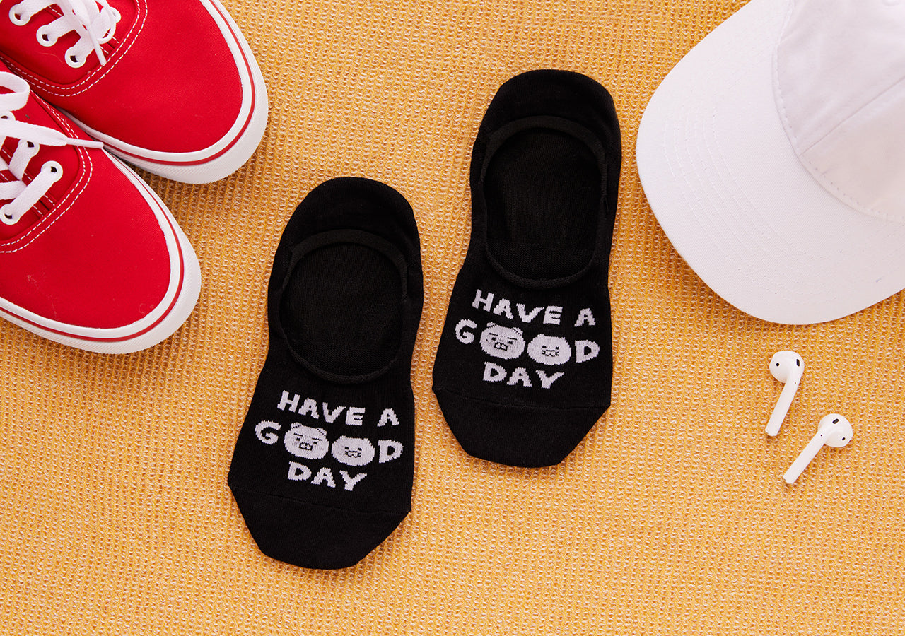 Black Ryan&Chunsik Socks - Korean kawaii Kakao Friends | Koolseoul