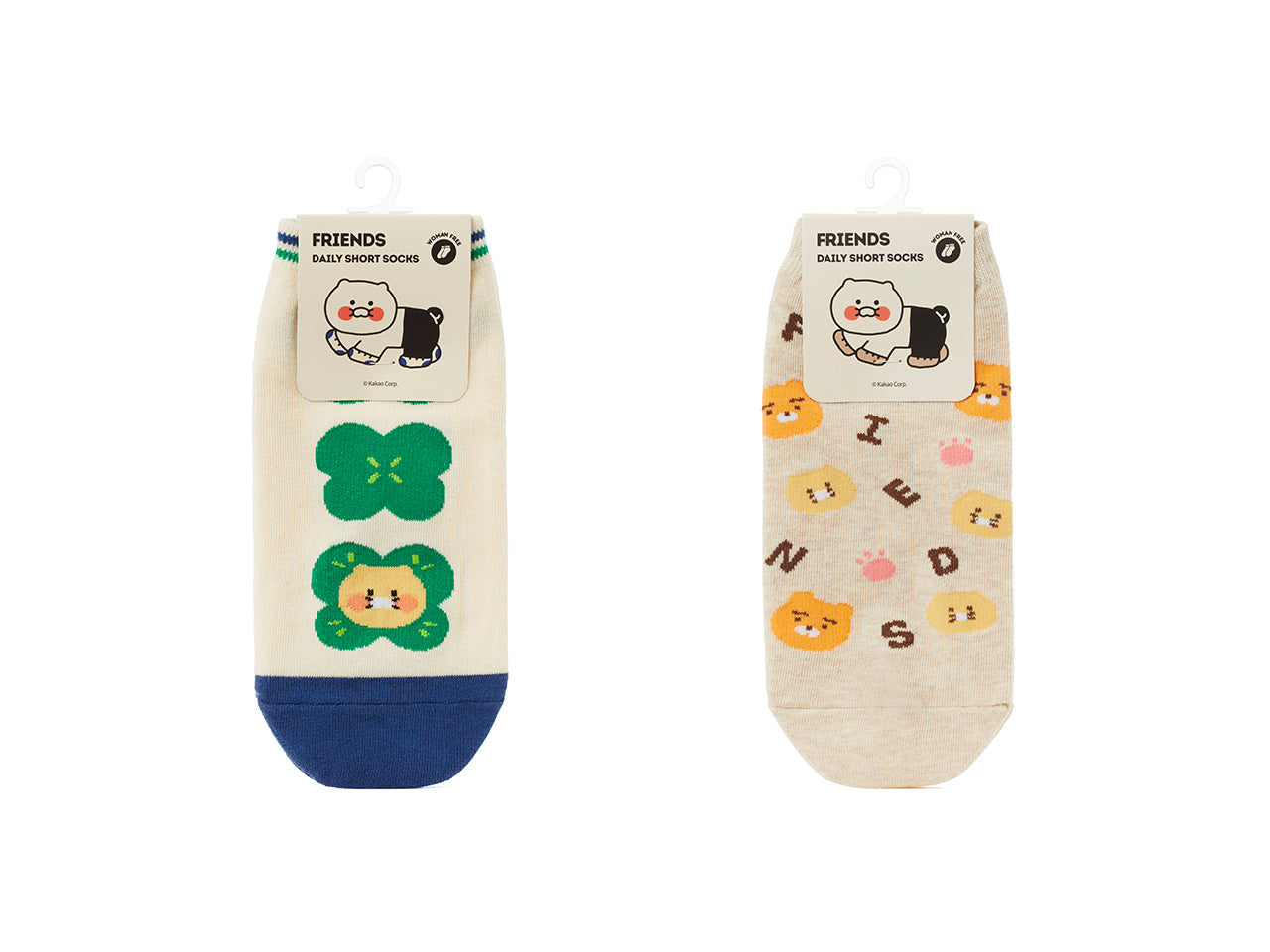 Chunsik Socks - Korean kawaii Kakao Friends | Koolseoul