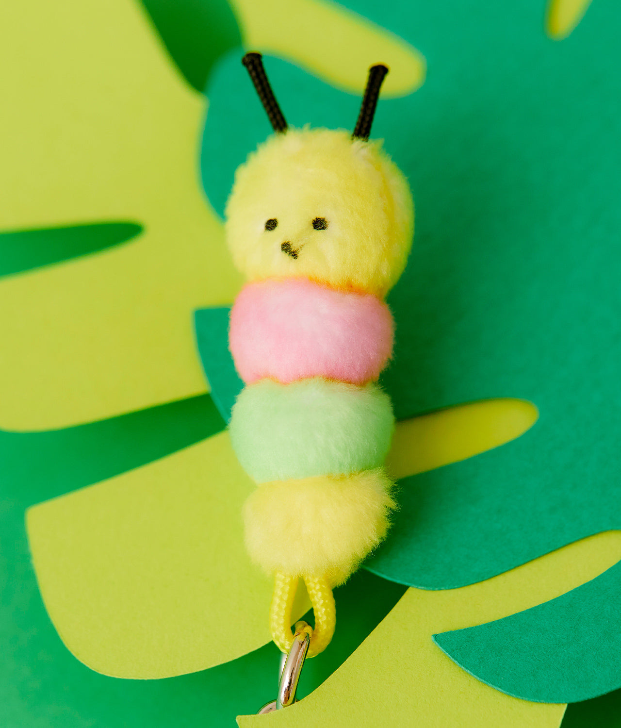 Keychain Plush Little Apeach - Official Kakao Friends merchandise | Koolseoul