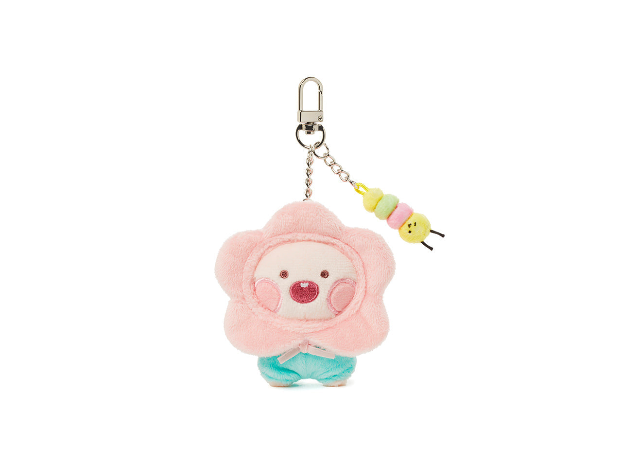 Keychain Plush Little Apeach - Official Kakao Friends merchandise | Koolseoul